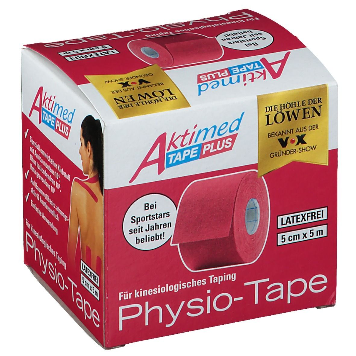 Aktimed® TAPE PLUS 5 cm x 5 m pink