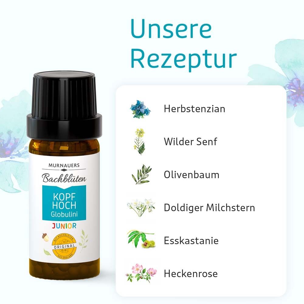 MURNAUERS Bachblüten Kinder Kopf hoch Globulini