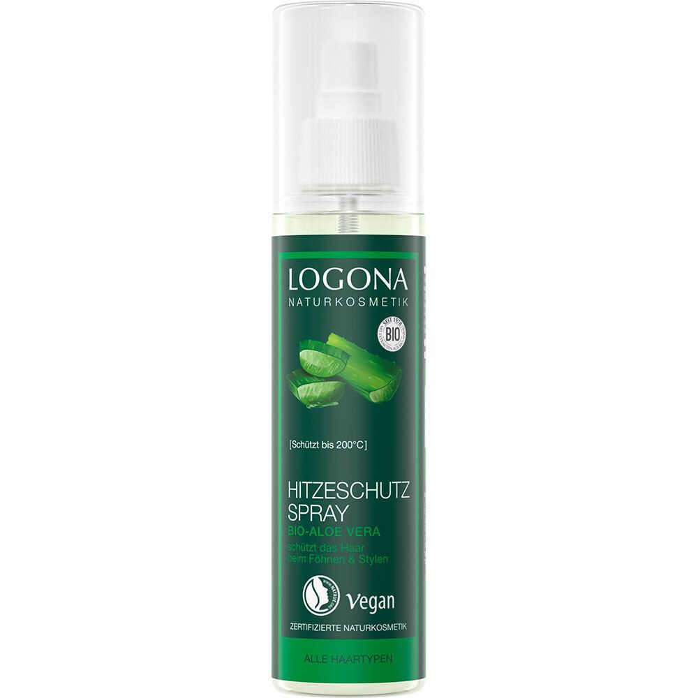 LOGONA Naturkosmestik Hitzeschutzspray Bio-Aloe Vera