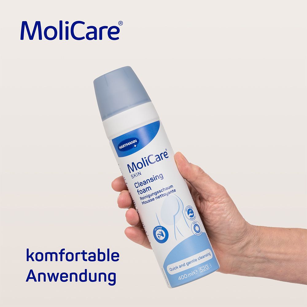 MoliCare® Skin Mousse nettoyante