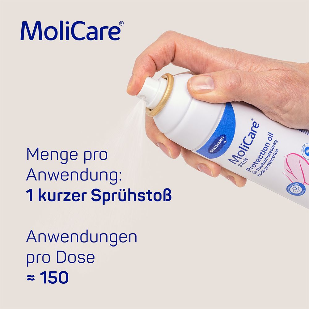 MoliCare® Skin Spray protecteur d'huile pour la peau