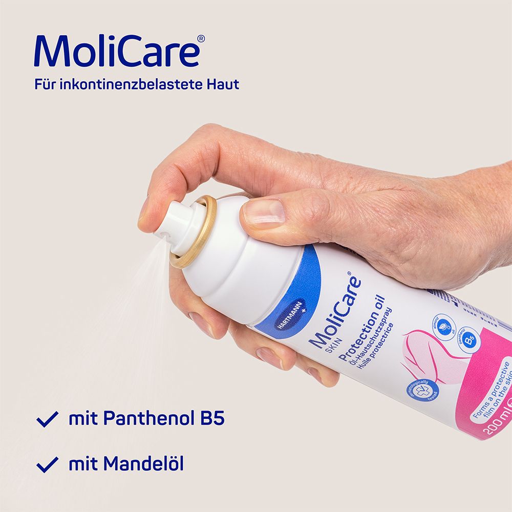 MoliCare® Skin Spray protecteur d'huile pour la peau