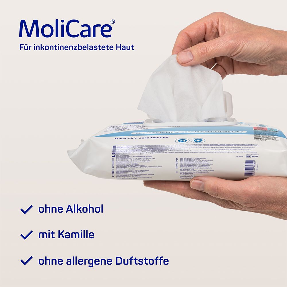 HARTMANN MoliCare® Skin lingettes humides