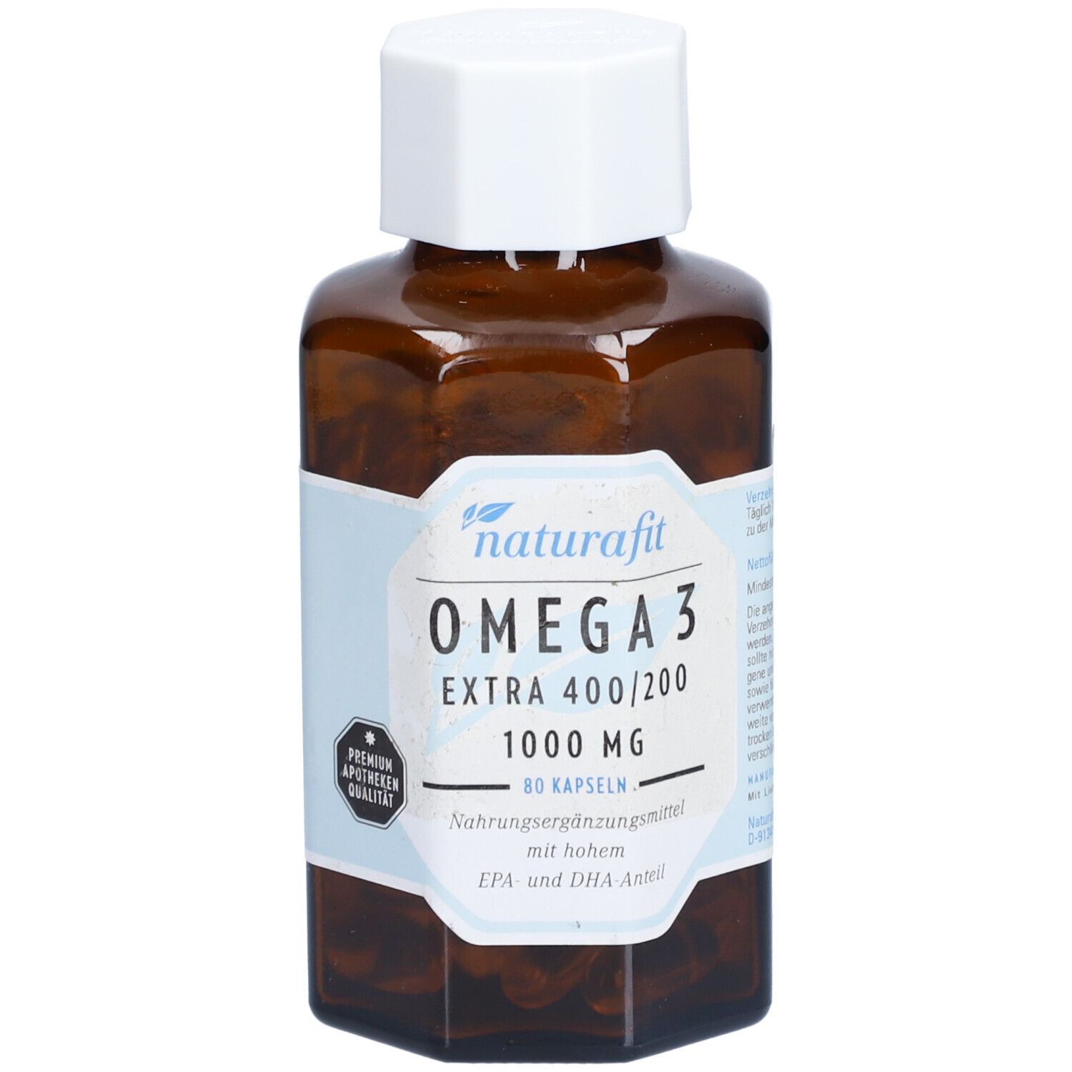 NATURAFIT Omega-3 extra 400/200 Kapseln