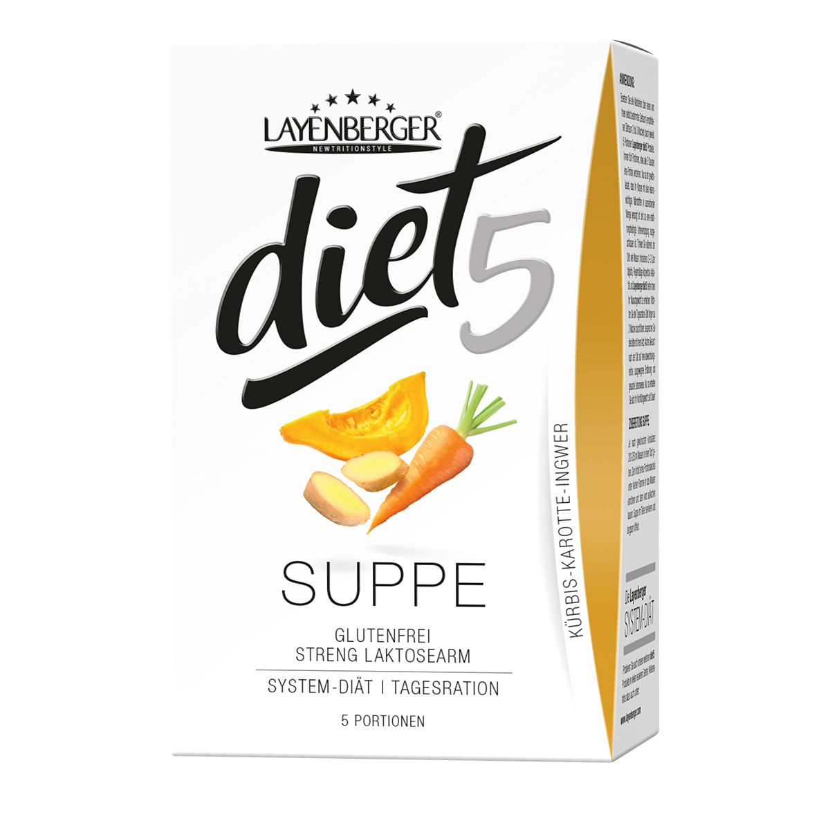 LAYENBERGER® diet5 Suppe Kürbis-Karotte-Ingwer