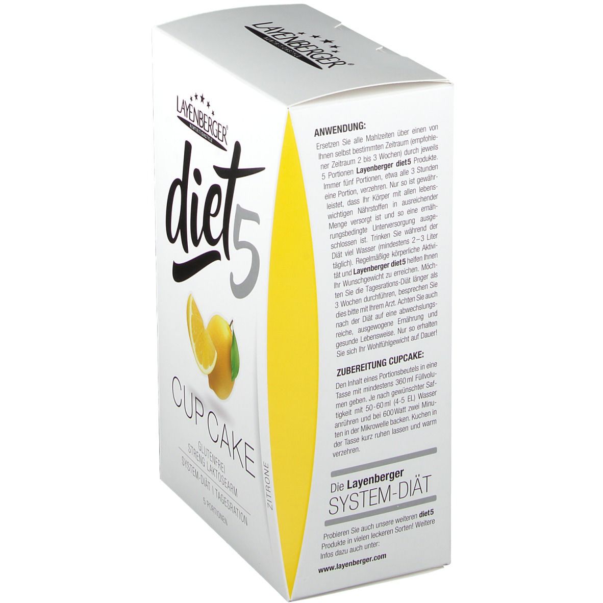 LAYENBERGER® diet5 CUP CAKE Citron