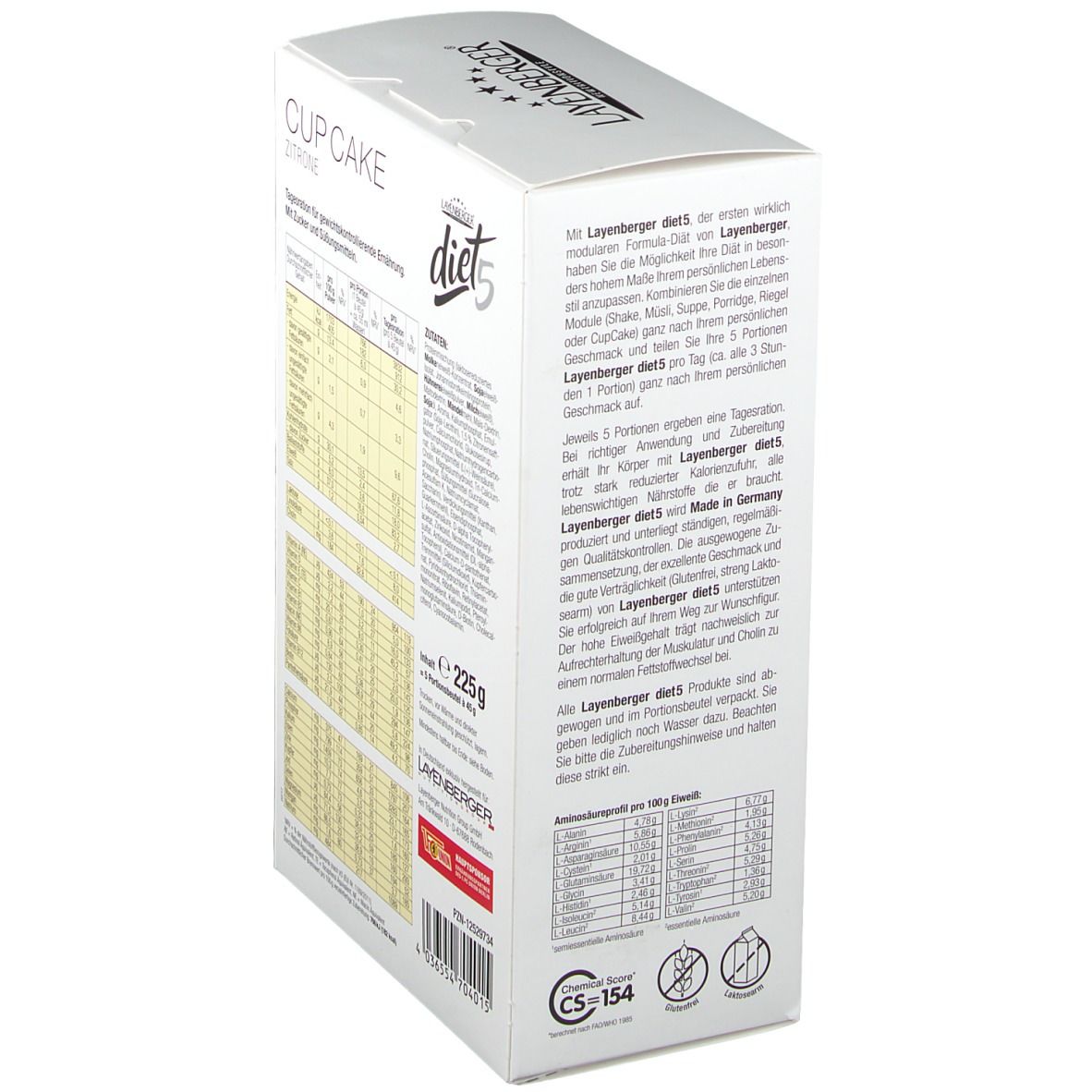 LAYENBERGER® diet5 CUP CAKE Citron