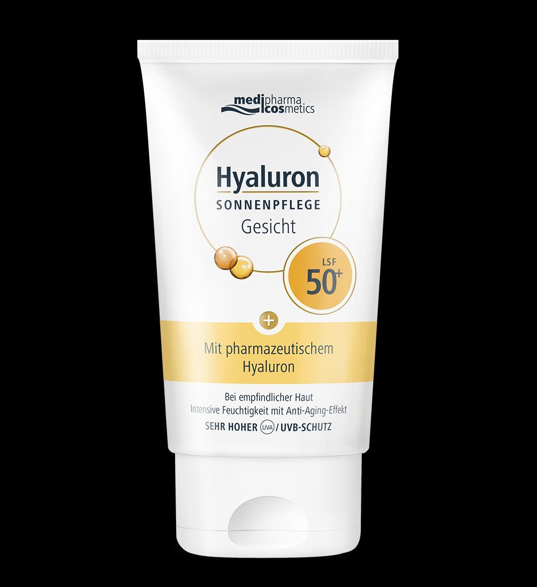 medipharma cosmetics Hyaluron Sonnenpflege Gesicht Creme LSF 50+