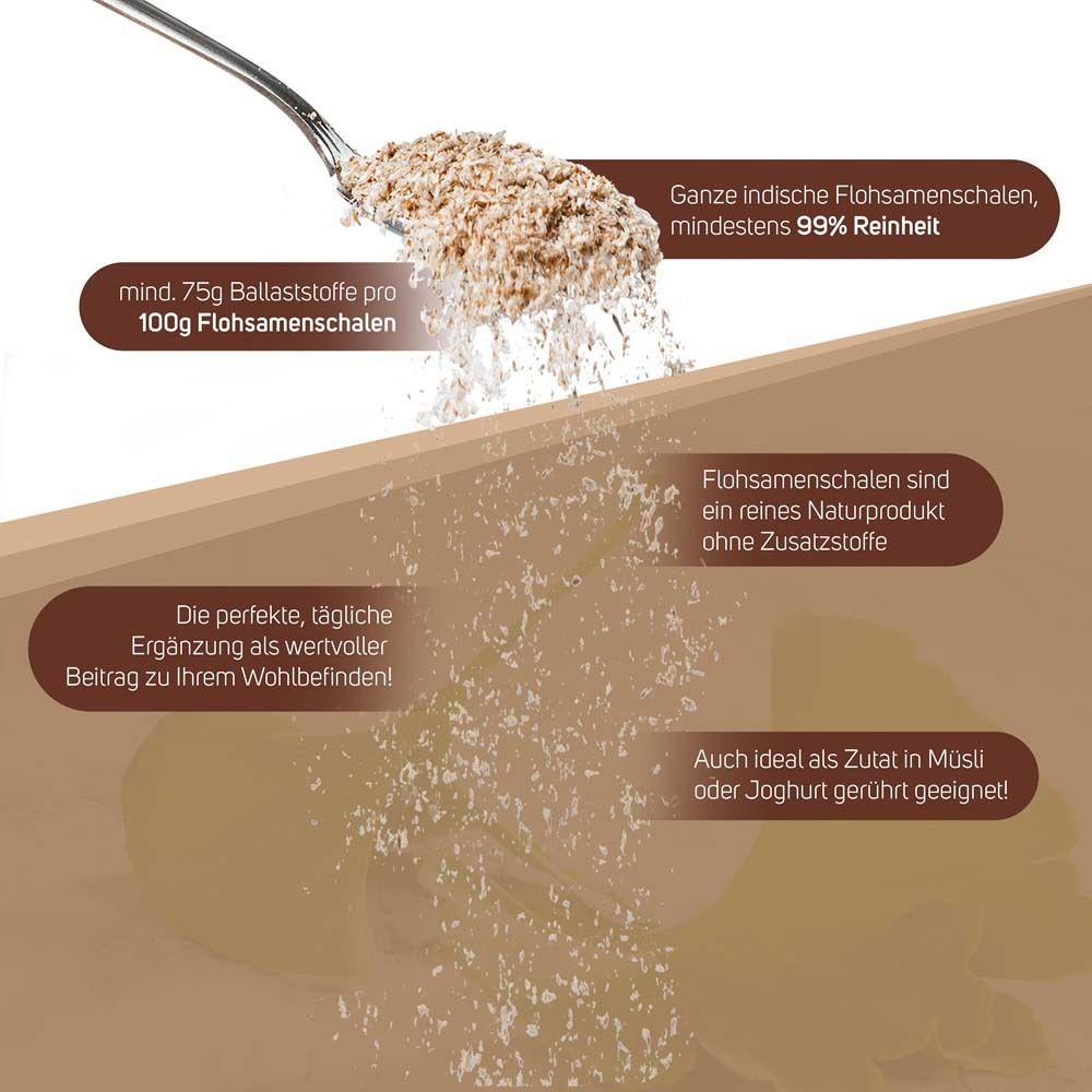 Avitale Enveloppes de psyllium entières indiennes