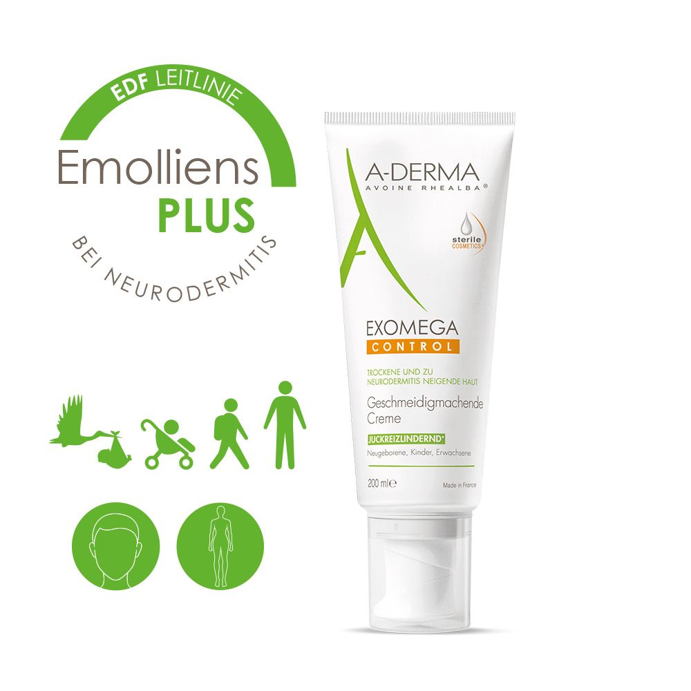 A-DERMA EXOMEGA Control Creme Sterile Kosmetik