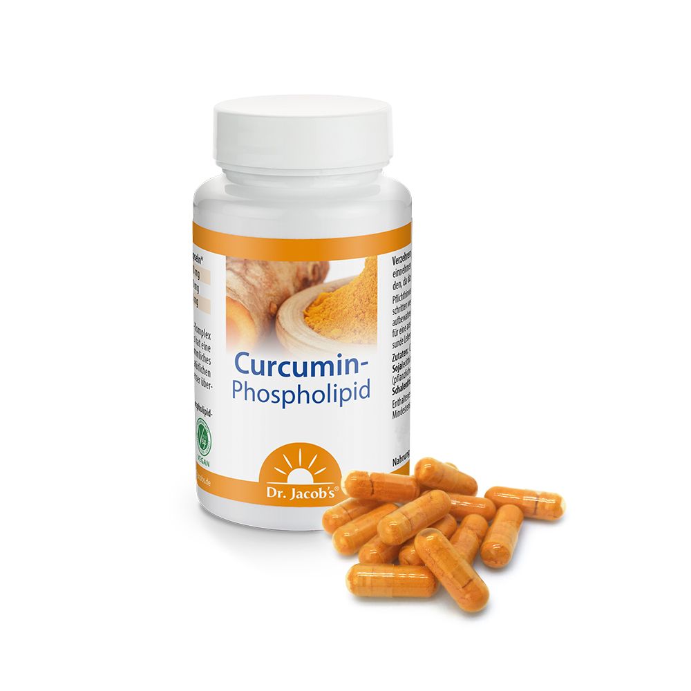 Dr. Jacob's Curcumin-Phospholipid aus Kurkuma-Extrakt – optimal bioverfügbar