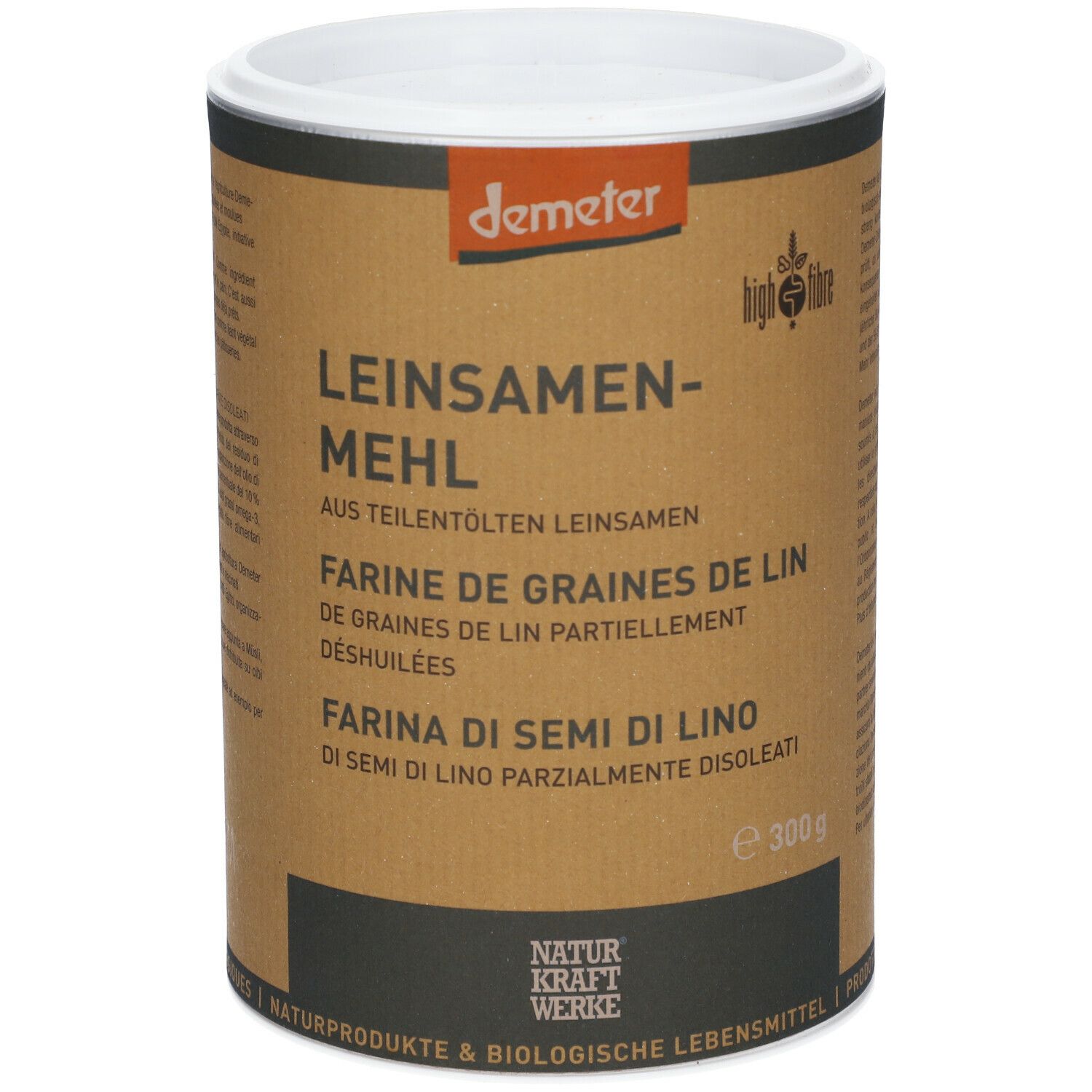 NATURKRAFTWERKE® Farine de graines de lin demeter