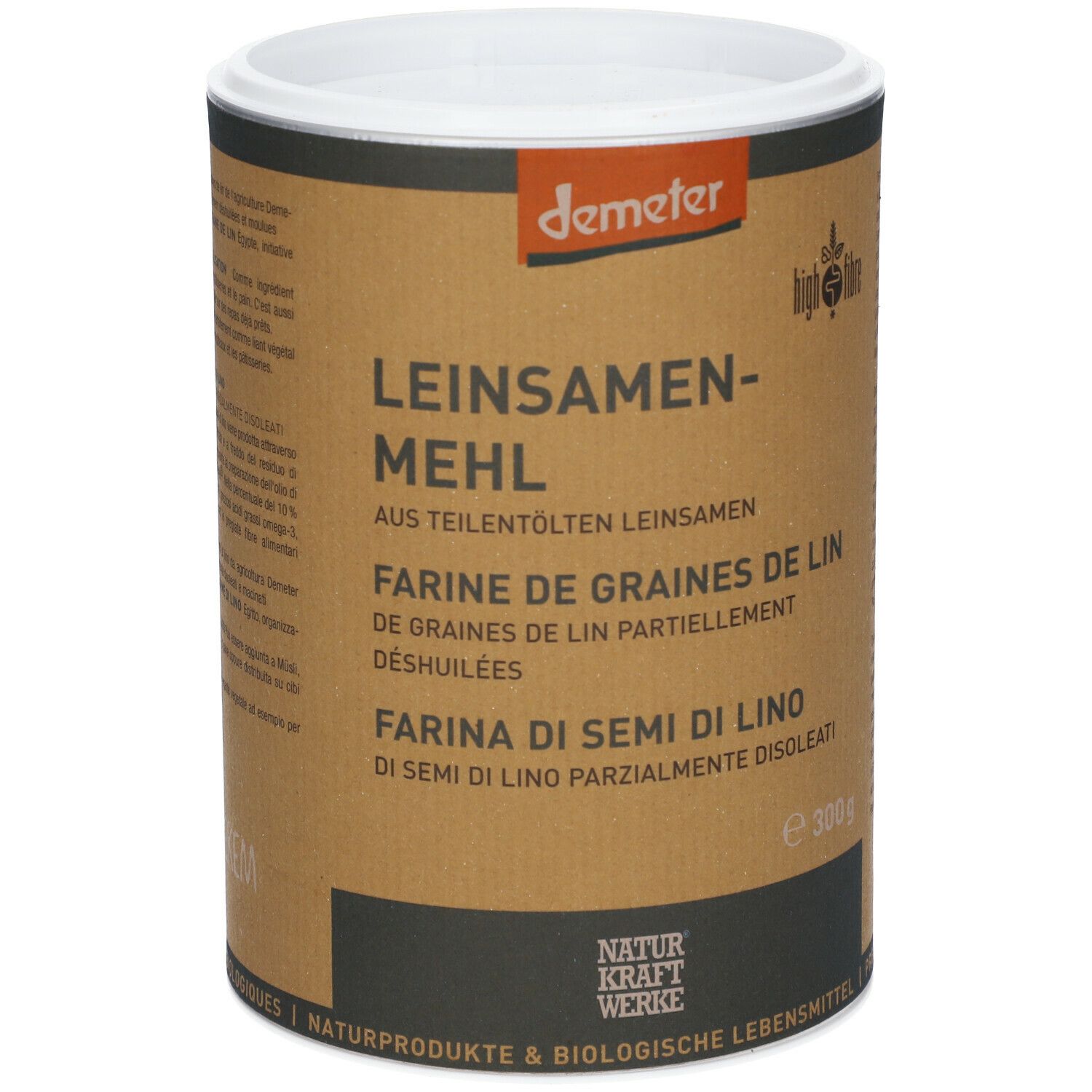 NATURKRAFTWERKE® Farine de graines de lin demeter