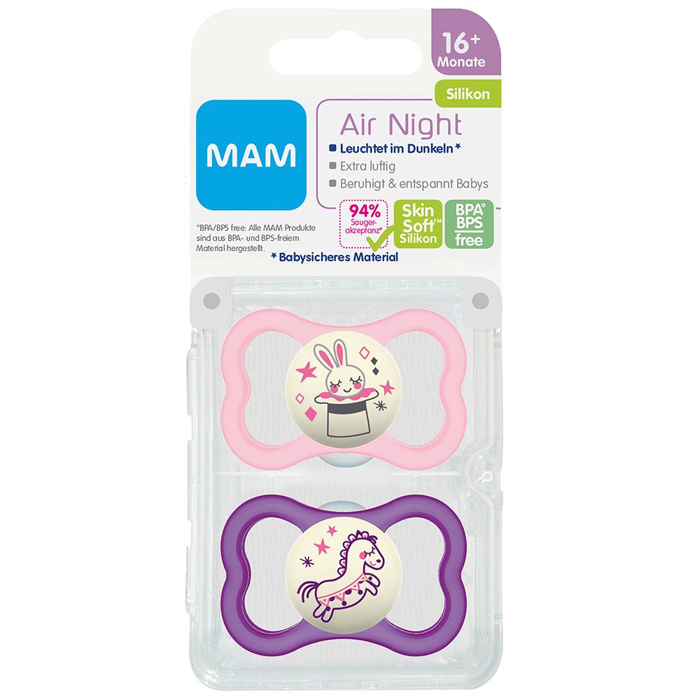 MAM Naissance Sucette 0 - 2 mois (Couleur non sélectionnable) 2 pc(s) -  Redcare Pharmacie