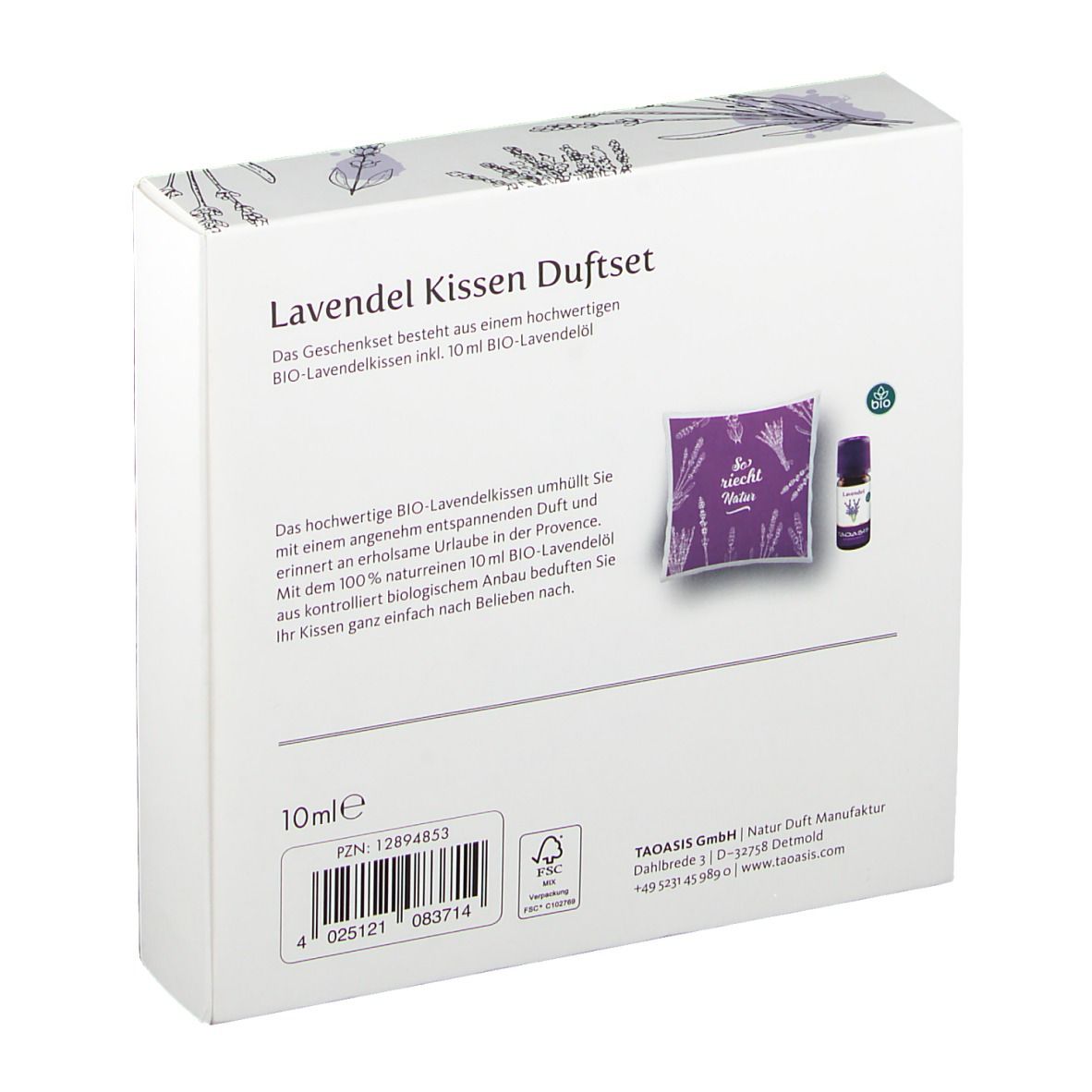 TAOASIS® Lavendelkissen Set