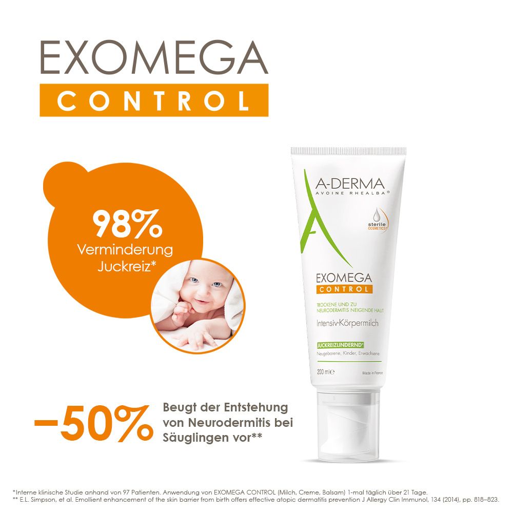 A-DERMA EXOMEGA Control Lait émollient
