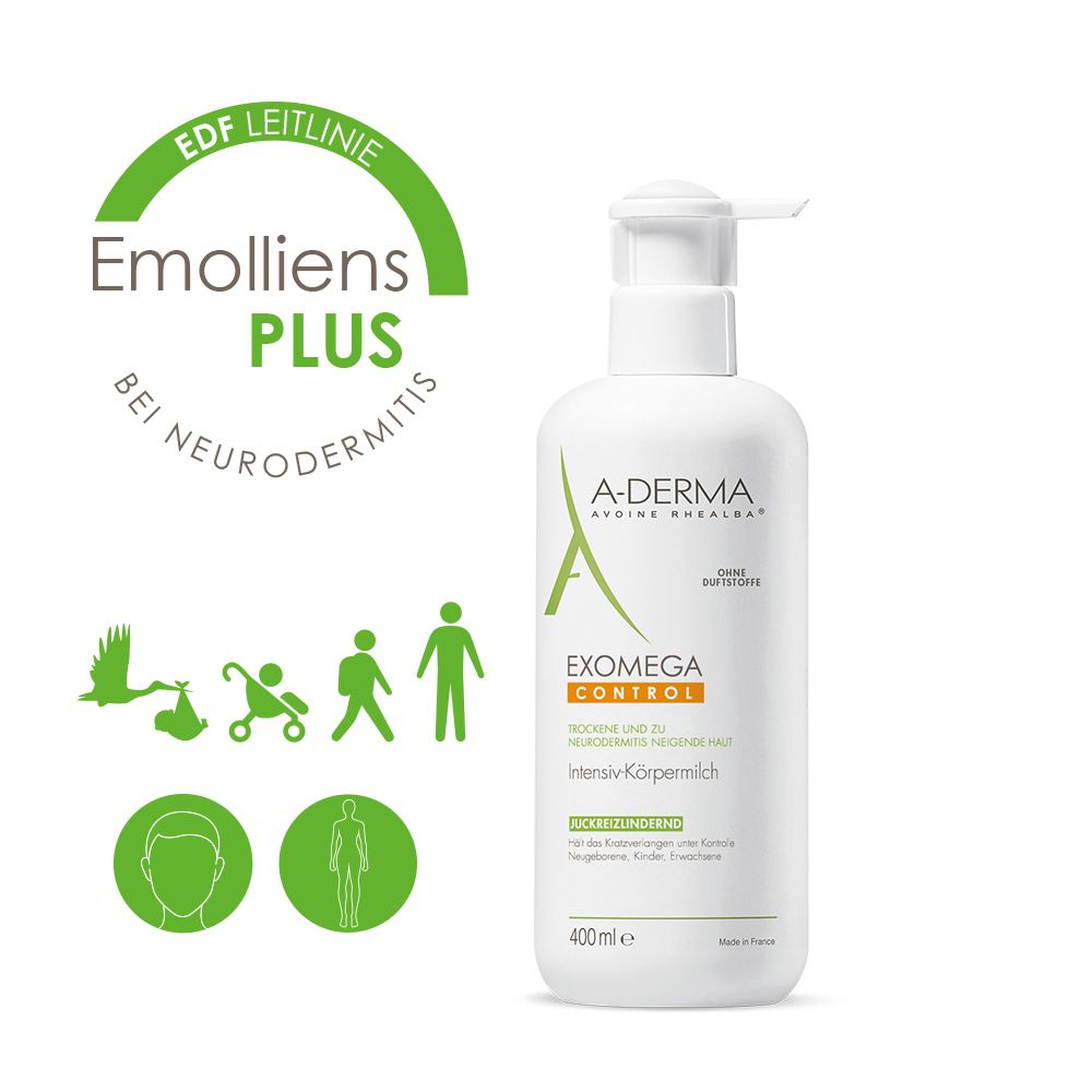 Lait corporel intensif A-DERMA EXOMEGA Control
