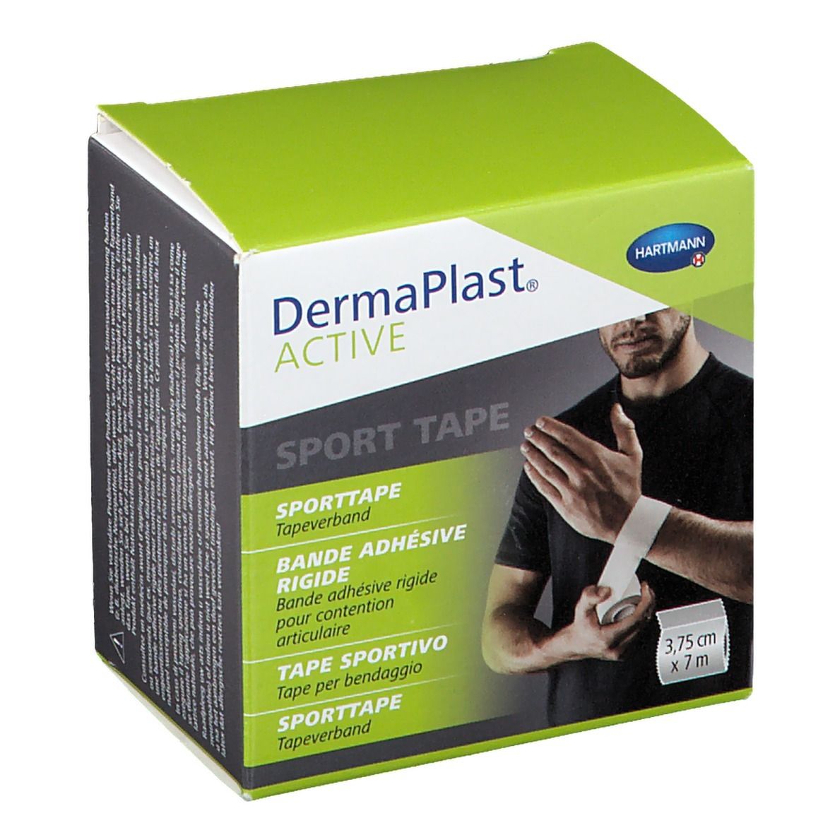 Dermaplast® Active Sport Tape blanc 3,75 cm x 7 m