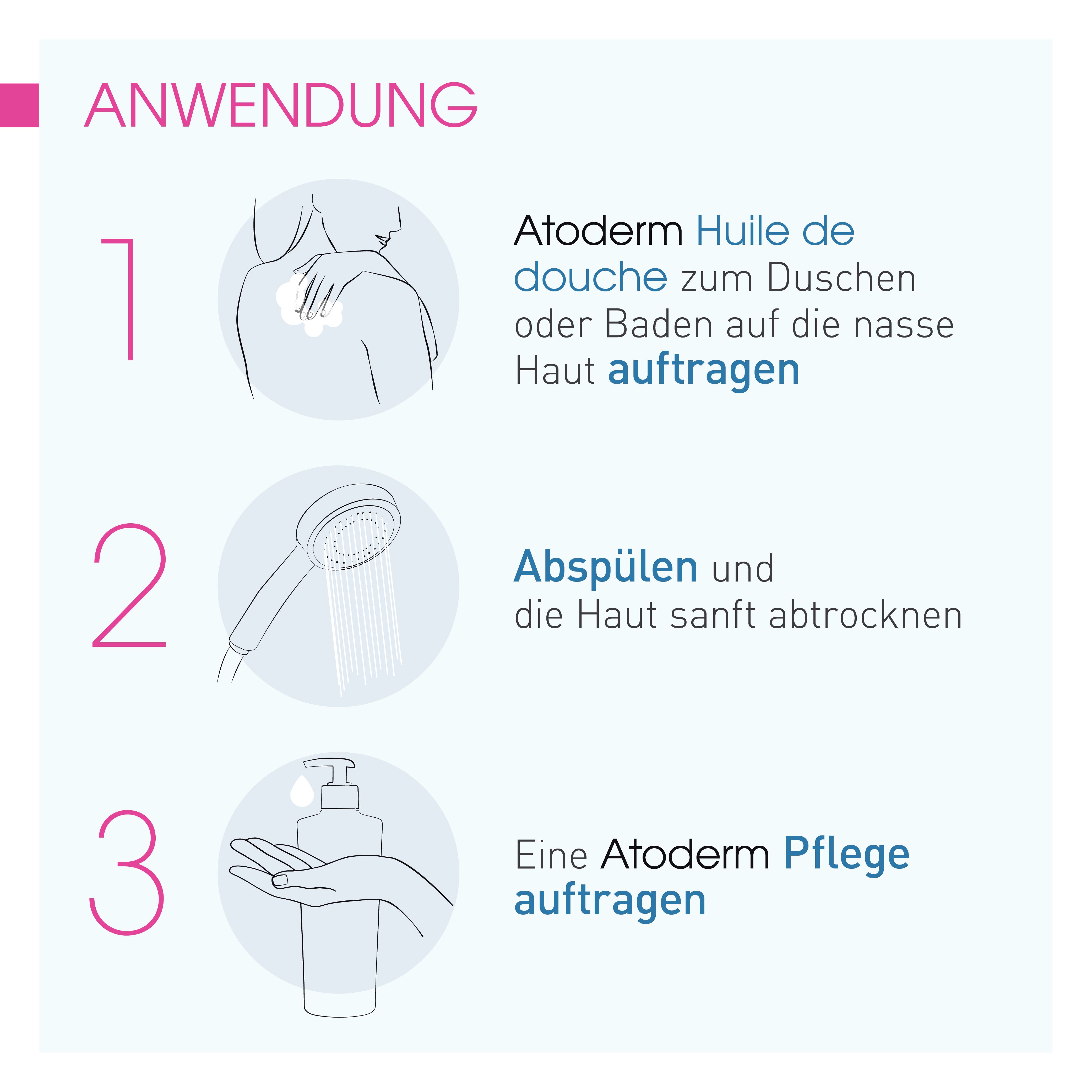 BIODERMA Atoderm Huile de douche Rückfettendes Duschöl