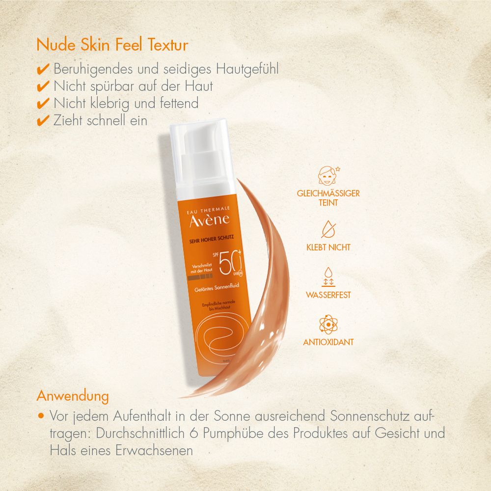 Avène Fluide Solaire Teinté SPF 50