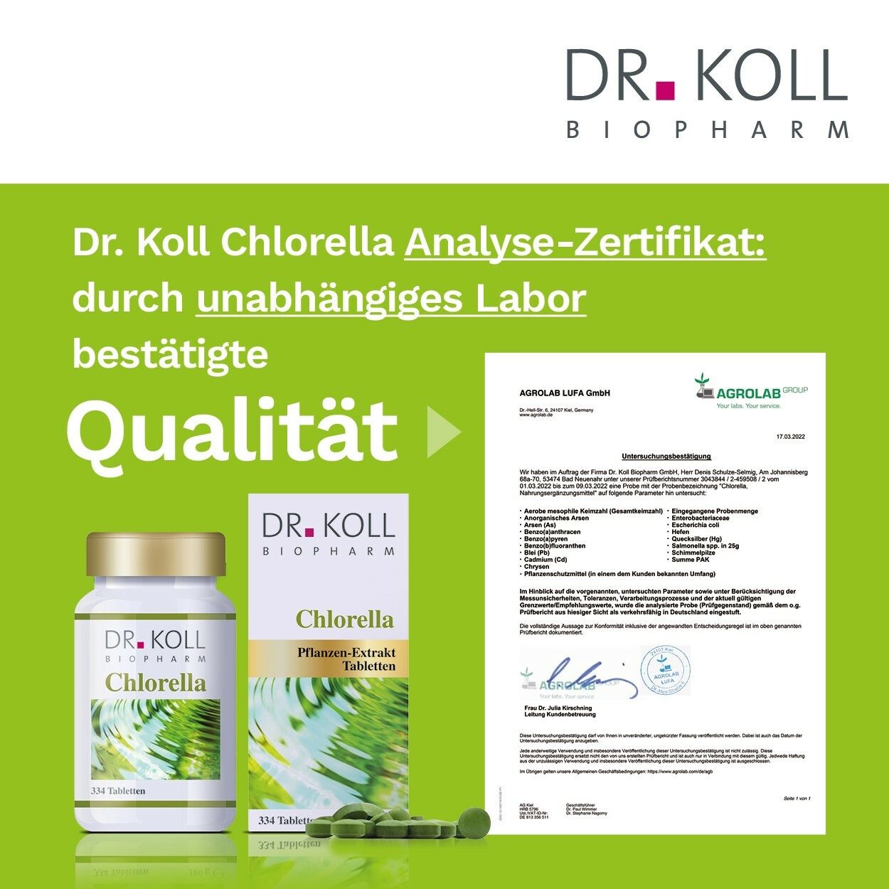 DR. KOLL Chlorella