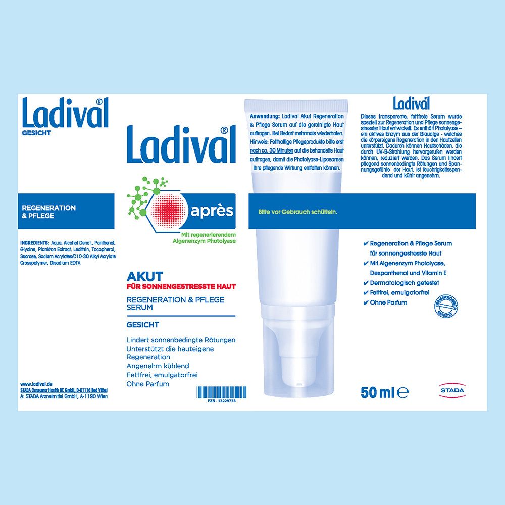 Ladival® Akut après Serum
