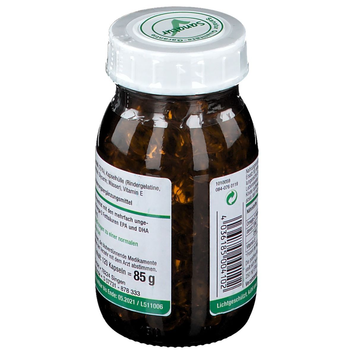 Sanatur Omega-3 Huile de poisson