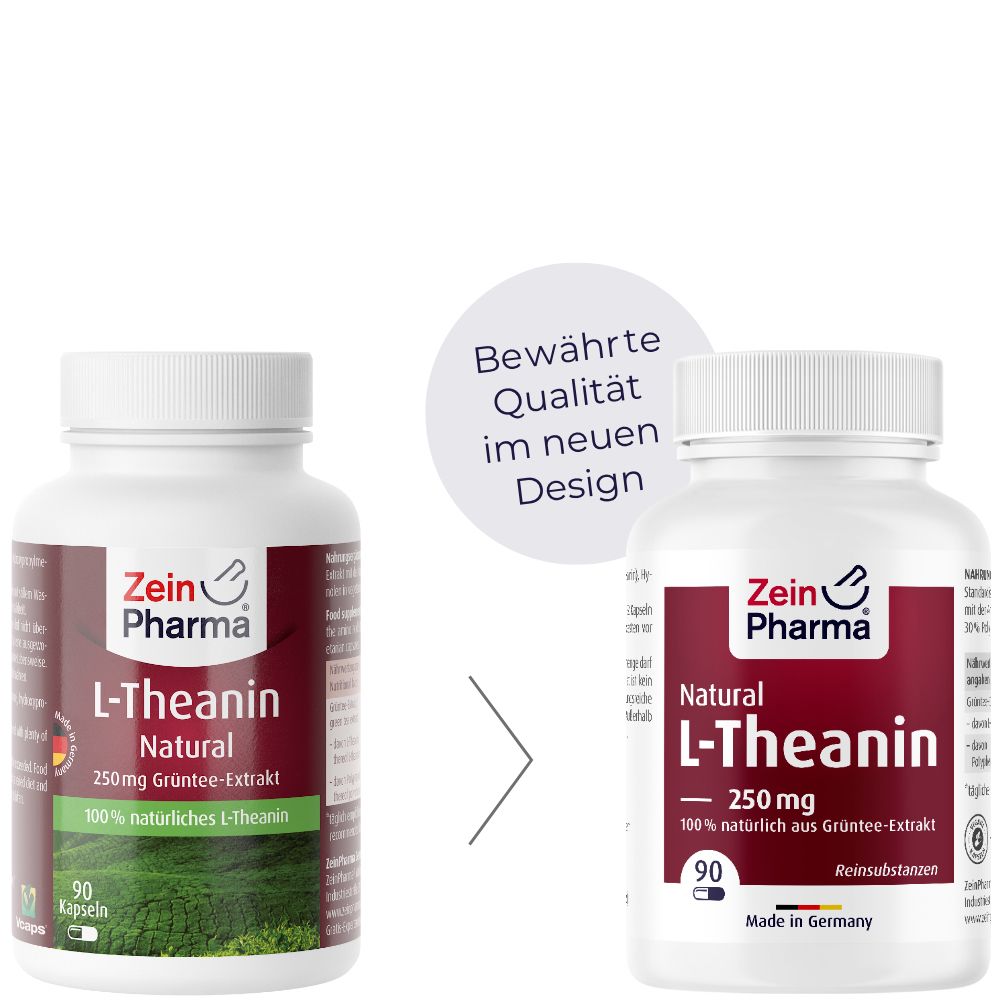 ZeinPharma L-Theanine Capsules Naturelles 250 mg