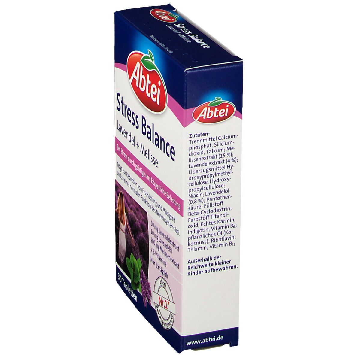 Abtei Stress Balance mit Lavendel + Melisse