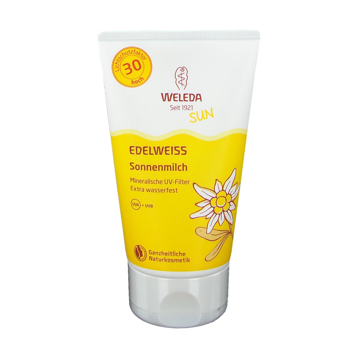 WELEDA Edelweiss Sonnenmilch LSF 30