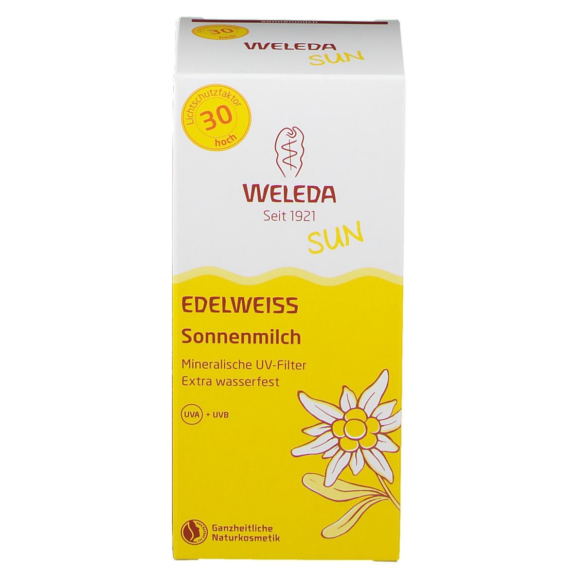 WELEDA Edelweiss Sonnenmilch LSF 30