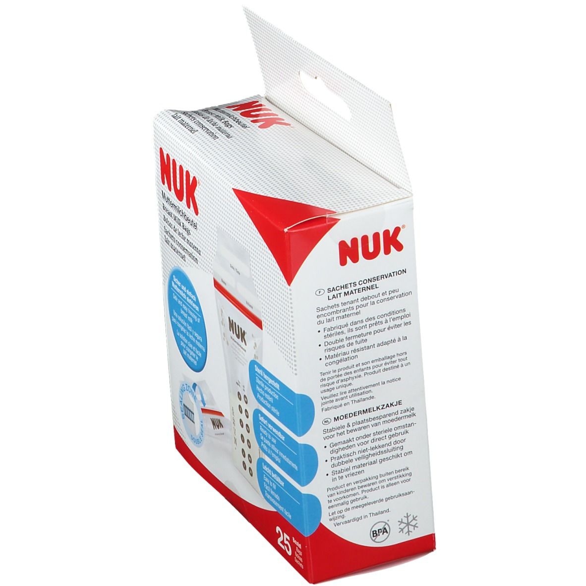 NUK® Sachets conservation de lait maternel 180 ml