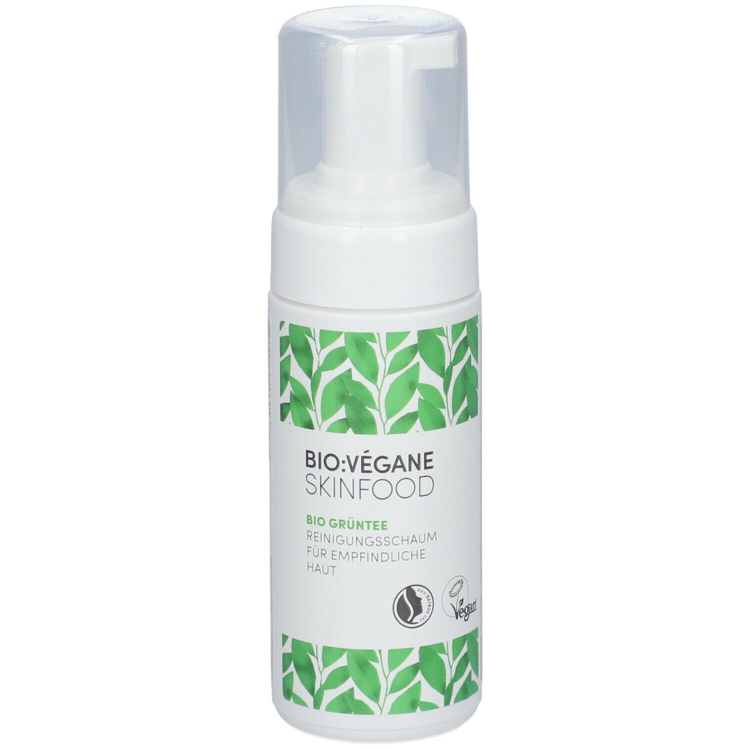 BIO VÉGANE SKINFOOD Mousse nettoyante au Thé Vert BIO