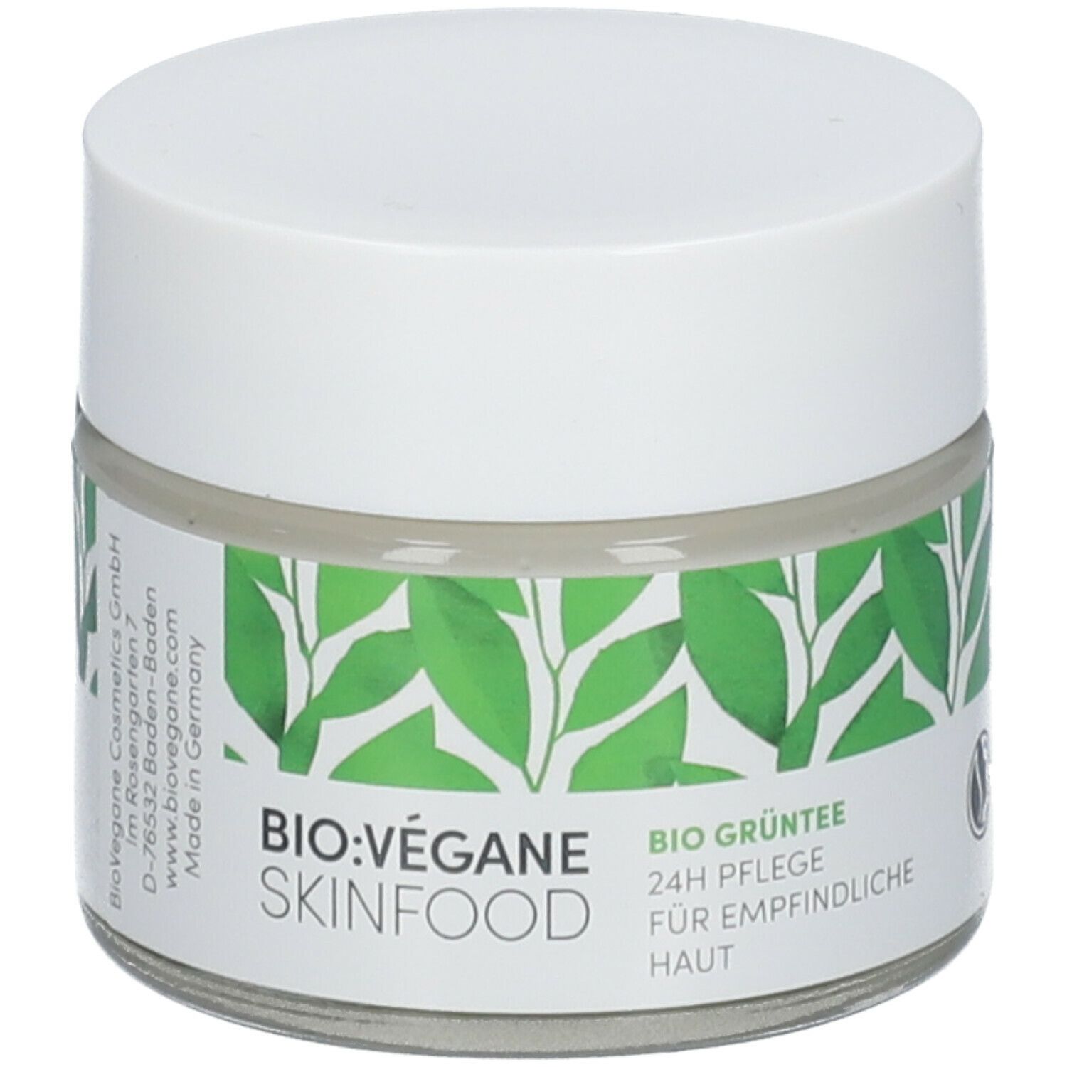 BIO VÉGANE SKINFOOD Thé Vert BIO Soin 24h