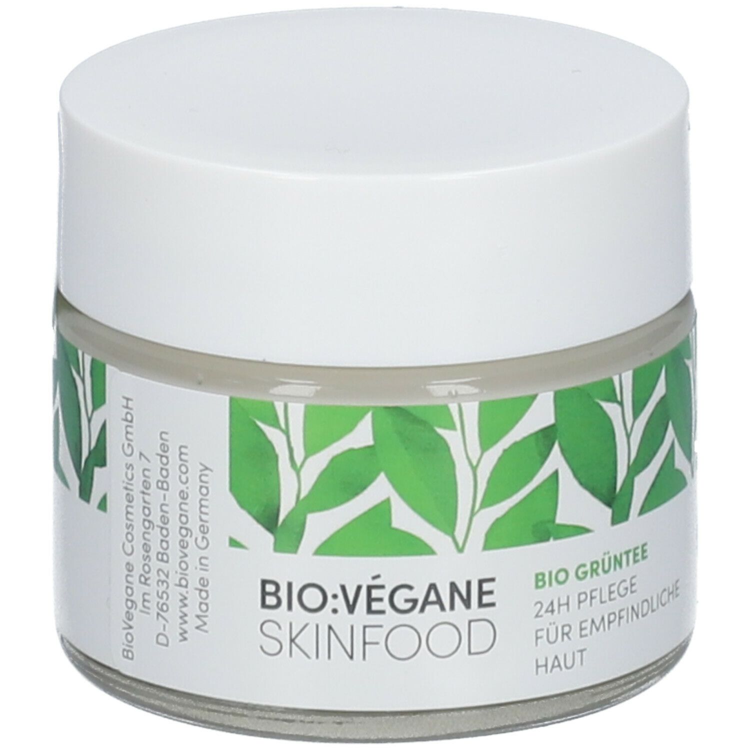 BIO VÉGANE SKINFOOD Thé Vert BIO Soin 24h