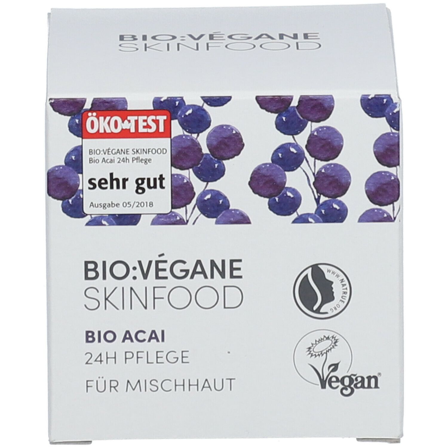 BIO VÉGANE SKINFOOD BIO ACAI 24h Soins