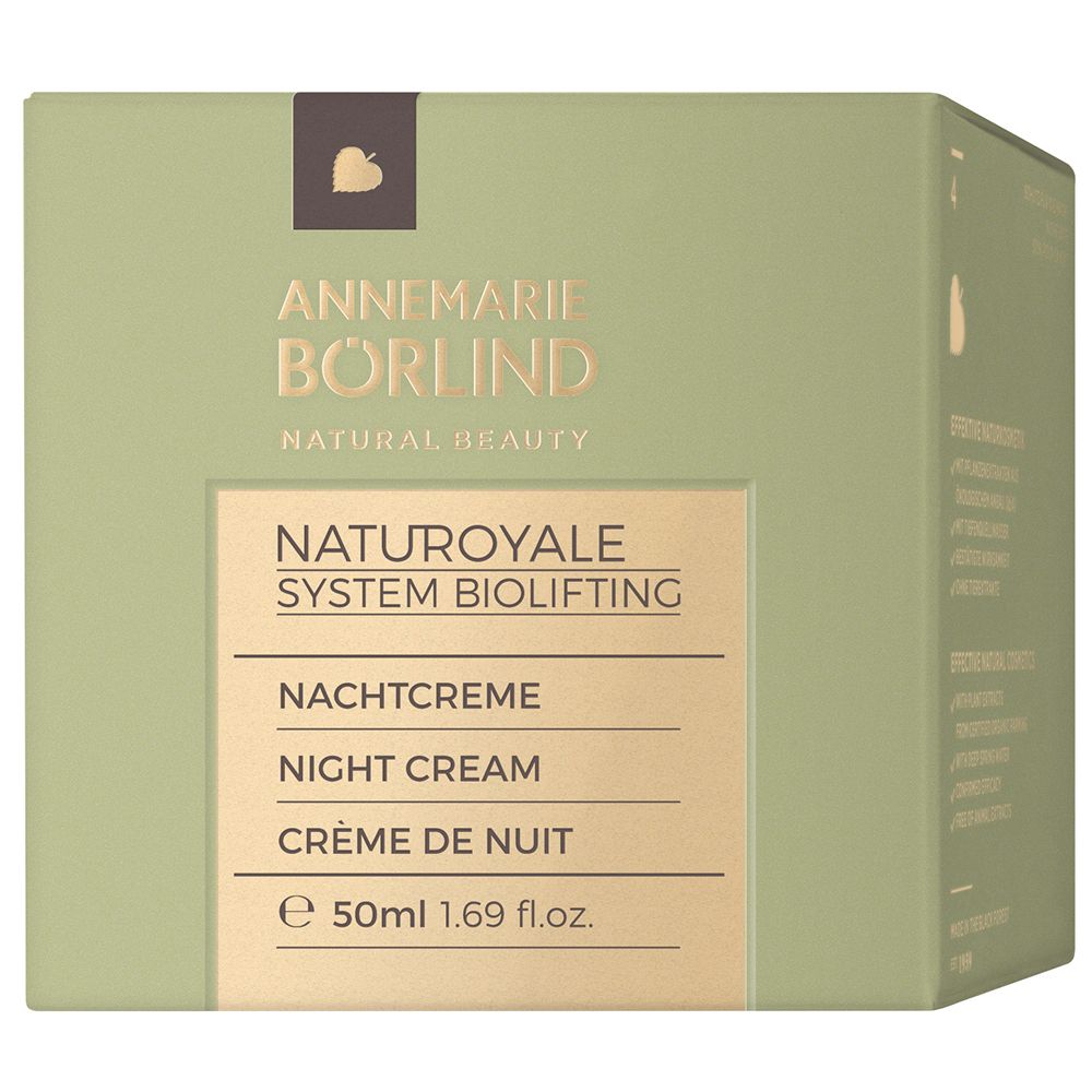 ANNEMARIE BÖRLIND NATUROYALE Crème de nuit