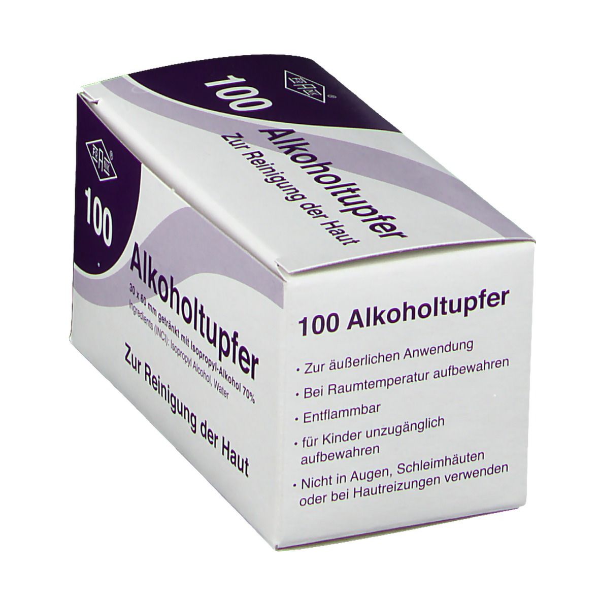 Alkoholtupfer AlcoFrank 100 St - Redcare Apotheke