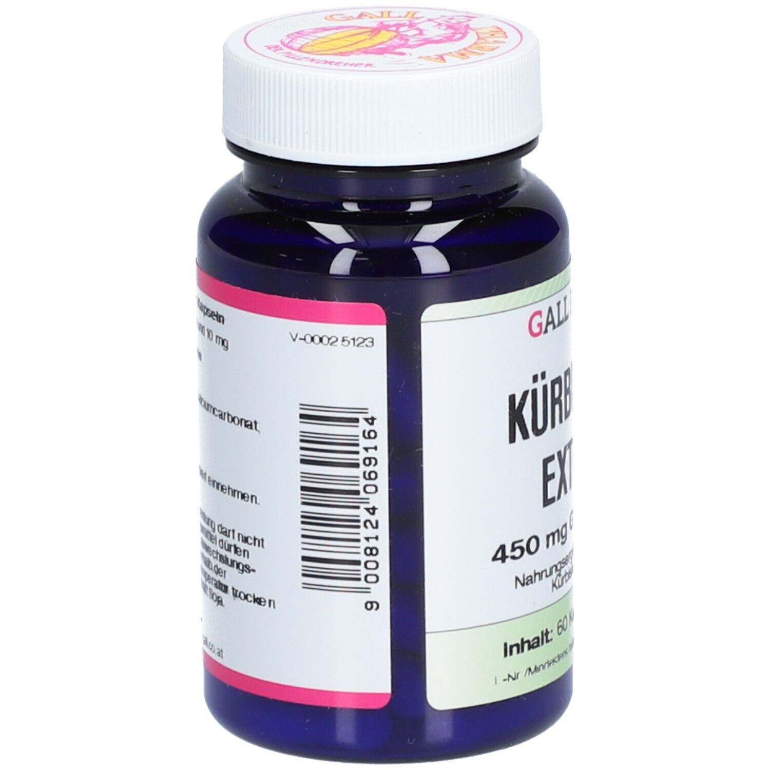 GALL PHARMA Extrait de pépins de courge 450 mg