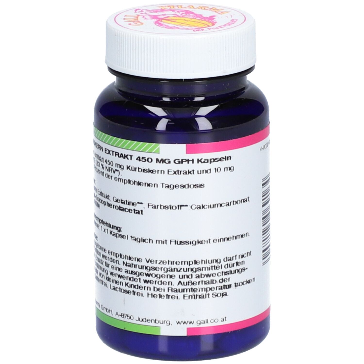 GALL PHARMA Extrait de pépins de courge 450 mg