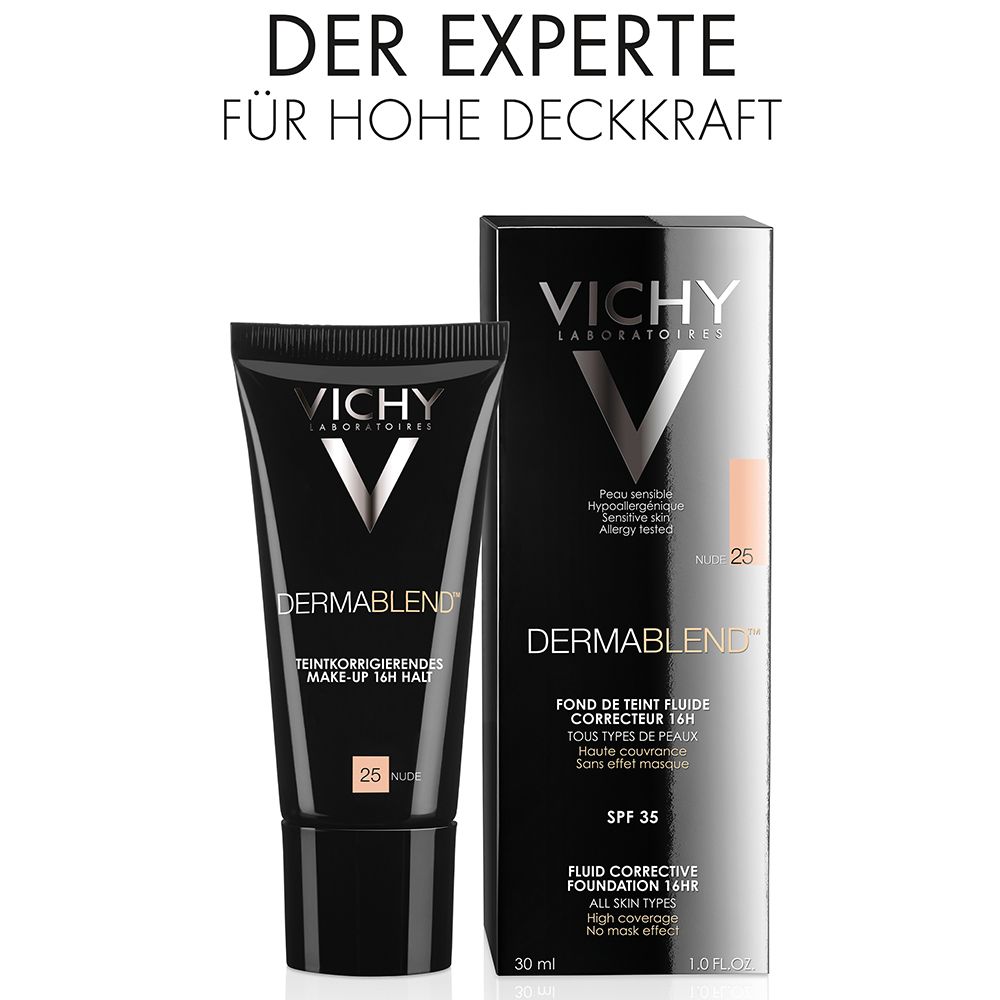 VICHY DERMABLEND™ Fond de teint fluide correcteur 20