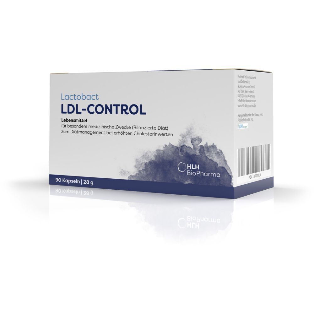 Lactobact LDL-Control - Natürliche Hilfe bei erhöhten Cholesterinwerten