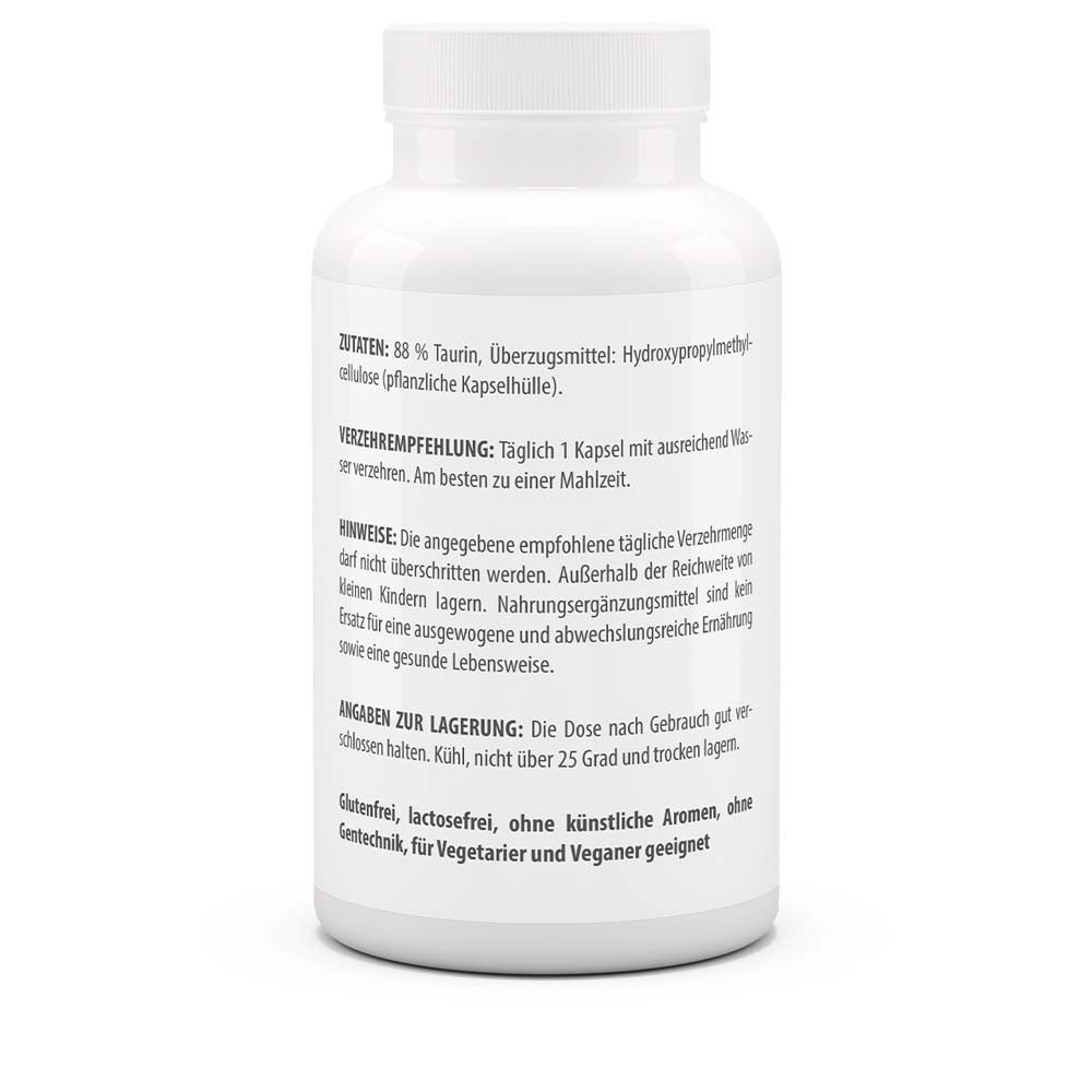 Dos du flacon blanc. Ingrédients, recommandations, conseils et stockage. Sans gluten, sans lactose.