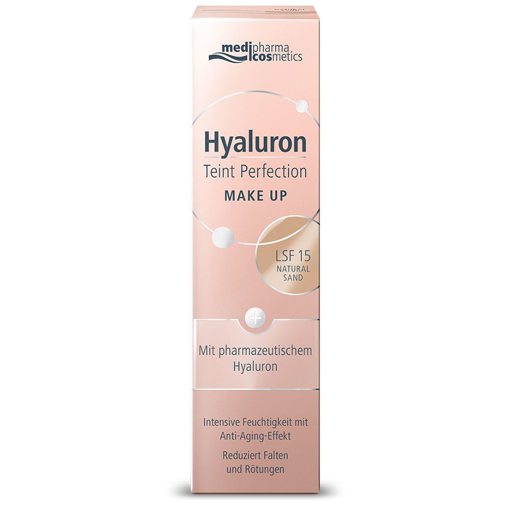 medipharma cosmetics Hyaluron Teint perfection Make Up Sable Naturel SPF 15