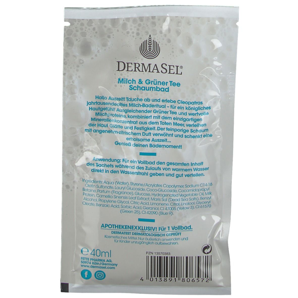 DERMASEL® Bonjour la pause ! Bain moussant