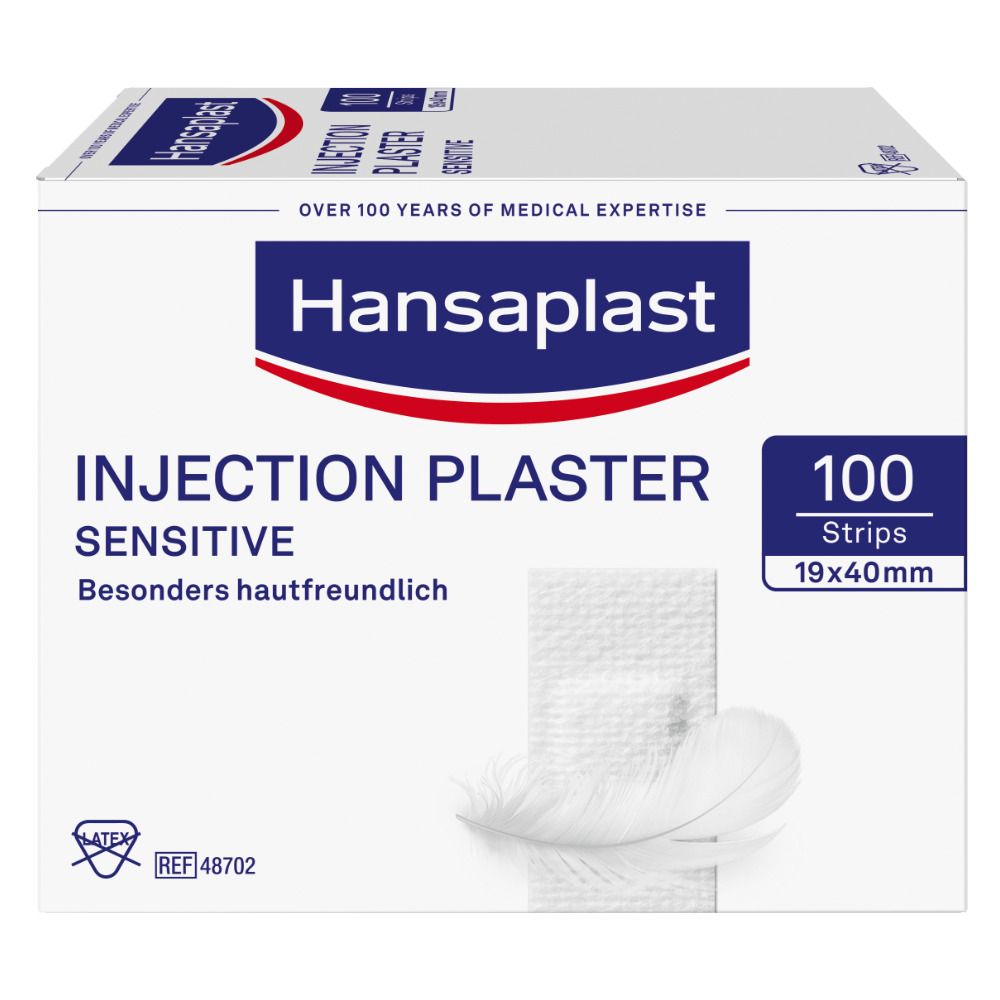 Hansaplast Pansement d'injection sensible 1,9 x 4 cm