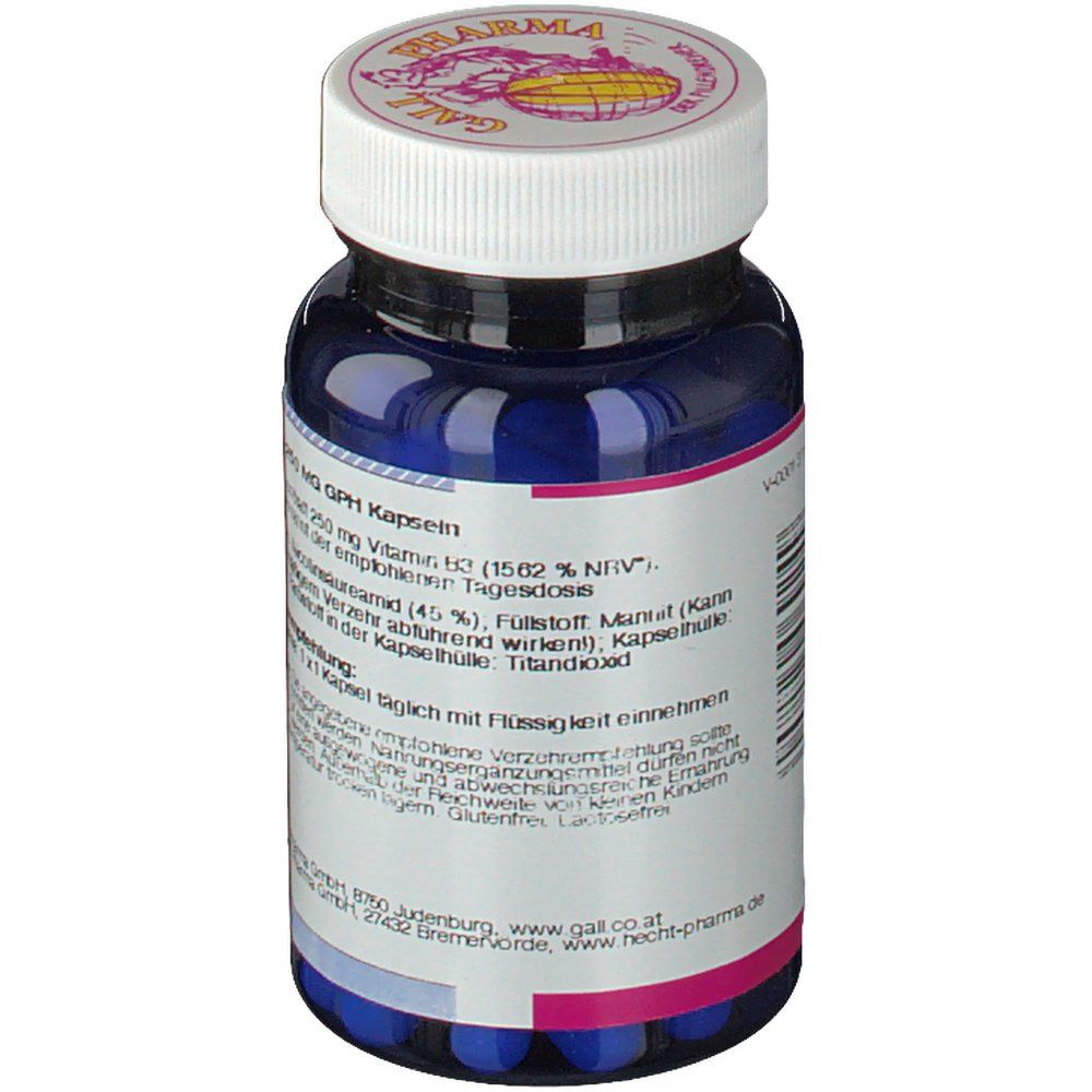 NIACIN 250 mg GPH Kapseln