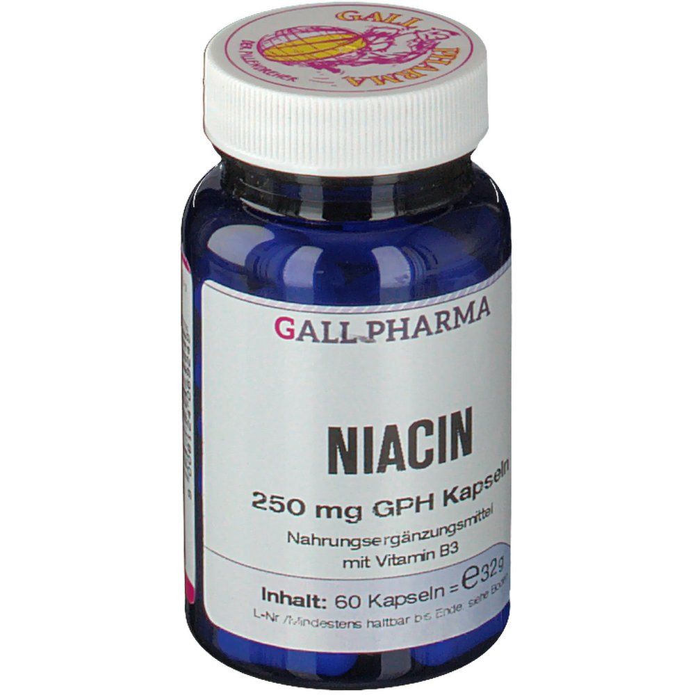 NIACIN 250 mg GPH Kapseln