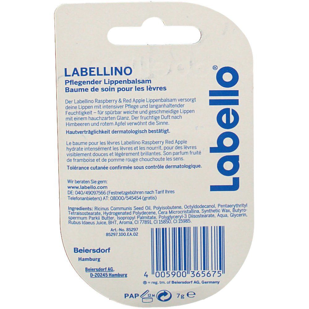 LABELLINO raspberry red apple Balsam