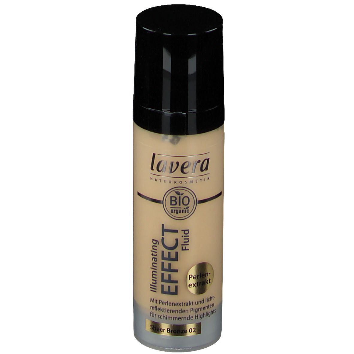 lavera ILLUMINATING EFFECT FLUID 02 sheer bronze